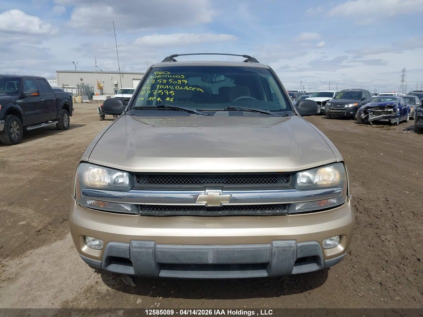 2006 Chevrolet Trailblazer Ext Ls/Ext Lt VIN: 1GNET16S366117595 Lot: 12585089