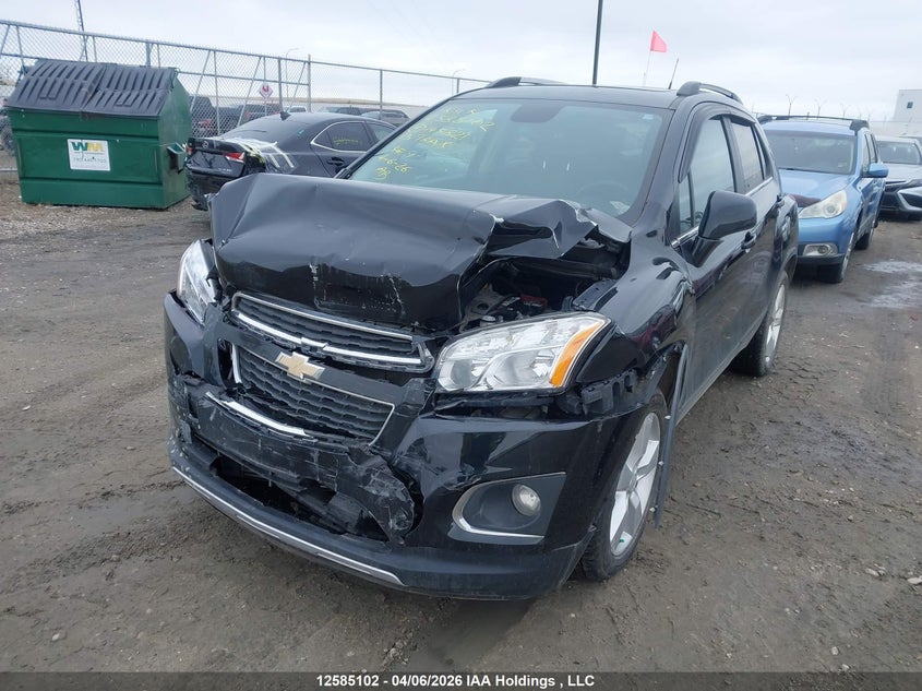 2013 Chevrolet Trax Ltz VIN: 3GNCJSSB0DL145821 Lot: 12585102