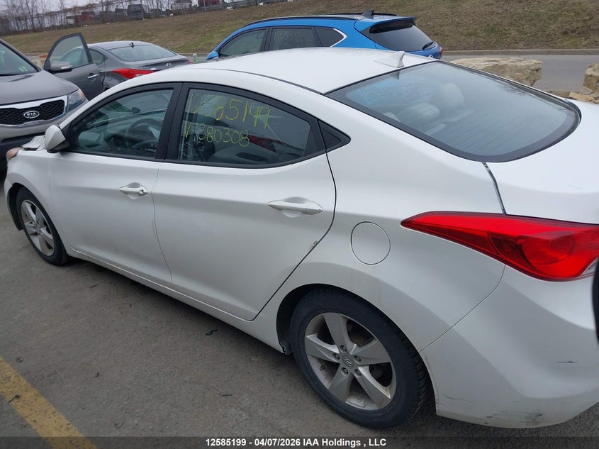 2013 Hyundai Elantra VIN: 5NPDH4AE1DH380308 Lot: 12585199
