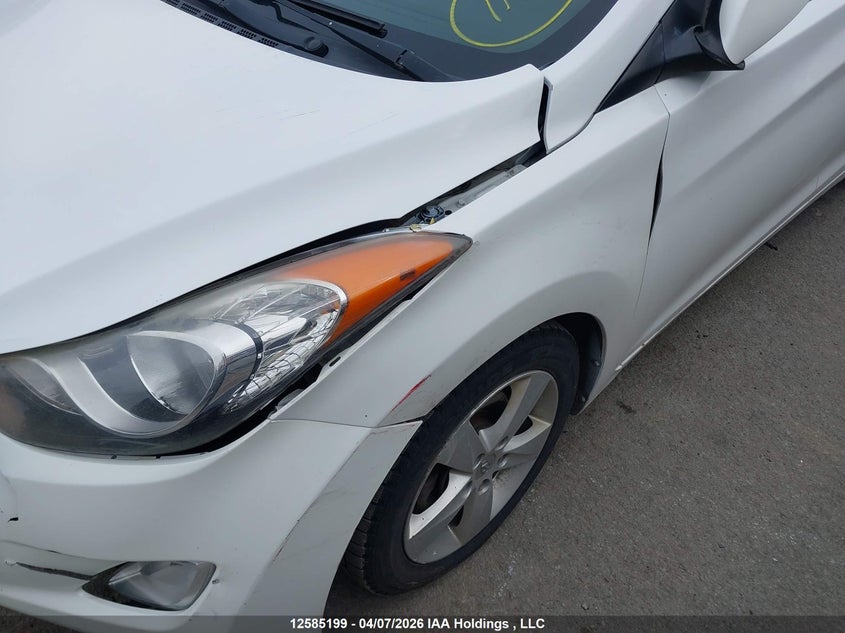 2013 Hyundai Elantra VIN: 5NPDH4AE1DH380308 Lot: 12585199