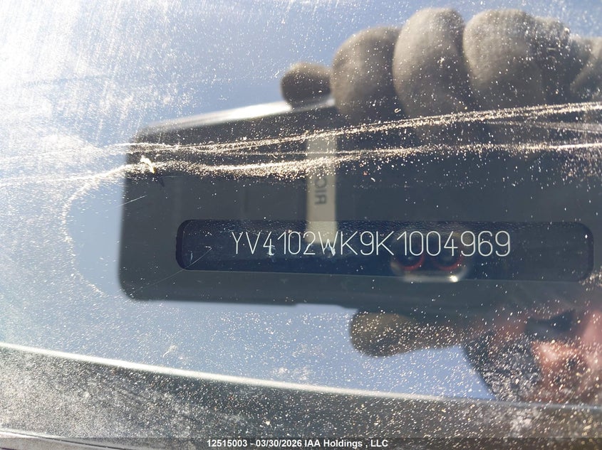 2019 Volvo V60 Cross Country T5 Momentum VIN: YV4102WK9K1004969 Lot: 12515003X