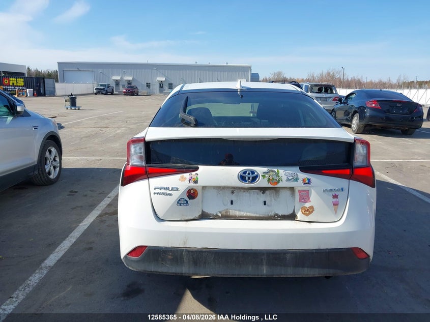 2022 Toyota Prius VIN: JTDL9MFU4N3036509 Lot: 12585365