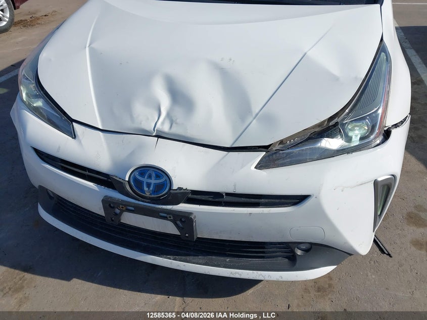 2022 Toyota Prius VIN: JTDL9MFU4N3036509 Lot: 12585365