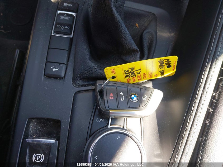 2018 BMW X1 xDrive28I VIN: WBXHT3C35J3H31045 Lot: 12585368