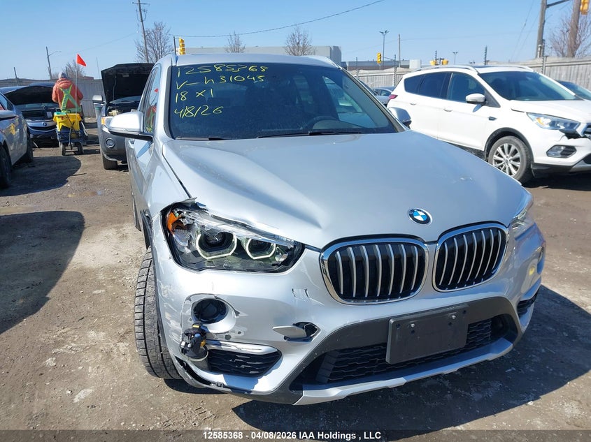 2018 BMW X1 xDrive28I VIN: WBXHT3C35J3H31045 Lot: 12585368