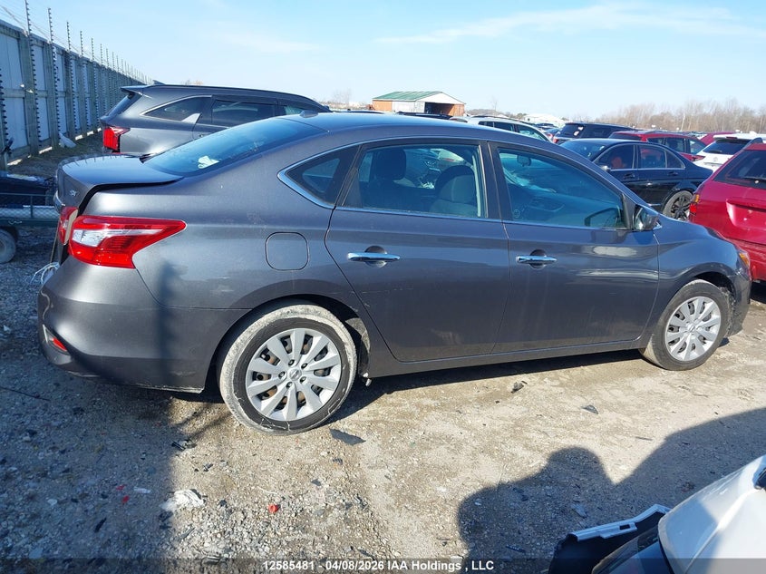 2019 Nissan Sentra 1.8 S/1.8 Sv VIN: 3N1AB7APXKY289547 Lot: 12585481