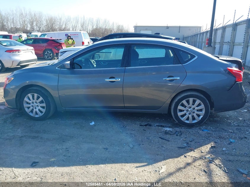 2019 Nissan Sentra 1.8 S/1.8 Sv VIN: 3N1AB7APXKY289547 Lot: 12585481