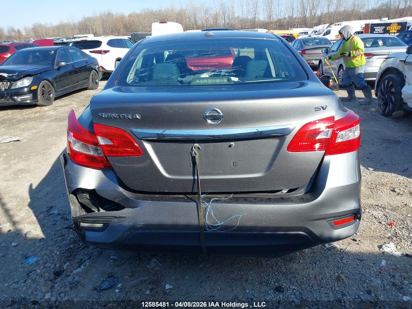 2019 Nissan Sentra 1.8 S/1.8 Sv VIN: 3N1AB7APXKY289547 Lot: 12585481