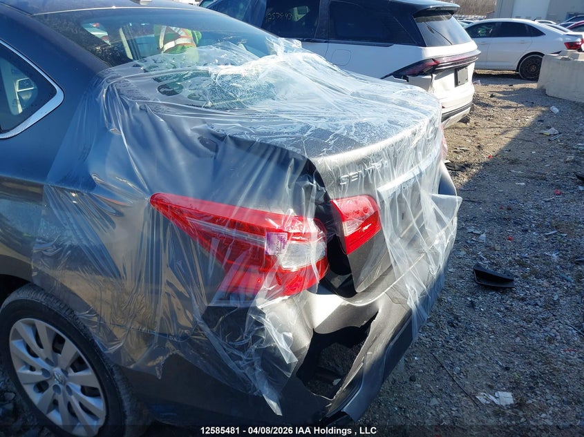 2019 Nissan Sentra 1.8 S/1.8 Sv VIN: 3N1AB7APXKY289547 Lot: 12585481