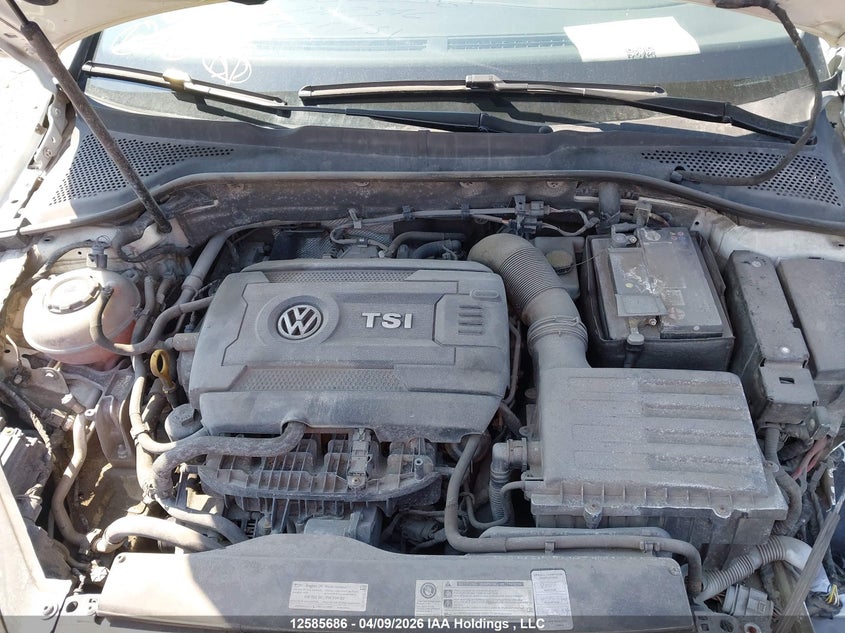 2018 Volkswagen Golf 1.8 Tsi Comfortline/1.8 Tsi Highline/1.8 Tsi Trendline VIN: 3VWB17AU9JM257346 Lot: 12585686