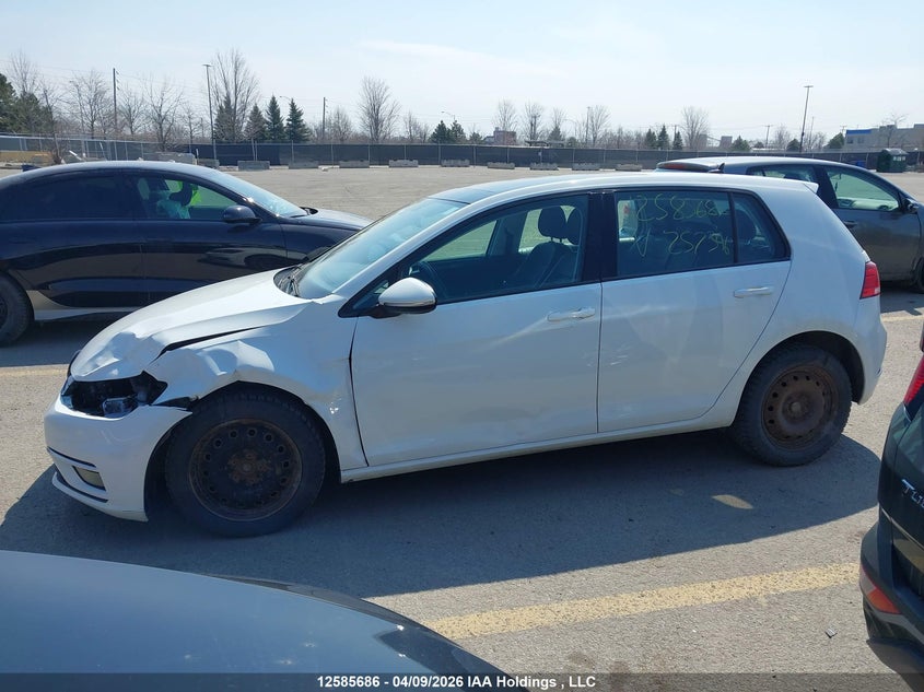 2018 Volkswagen Golf 1.8 Tsi Comfortline/1.8 Tsi Highline/1.8 Tsi Trendline VIN: 3VWB17AU9JM257346 Lot: 12585686