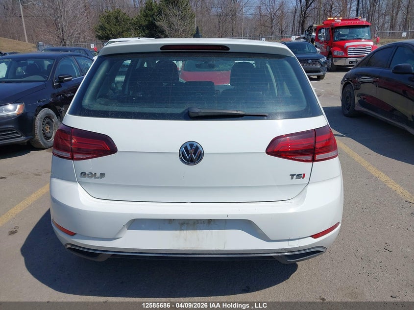 2018 Volkswagen Golf 1.8 Tsi Comfortline/1.8 Tsi Highline/1.8 Tsi Trendline VIN: 3VWB17AU9JM257346 Lot: 12585686