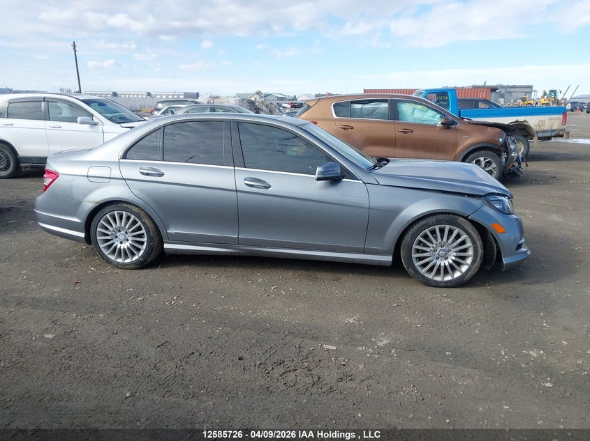 2011 Mercedes-Benz C 250 4Matic VIN: WDDGF8FB8BF537452 Lot: 12585726