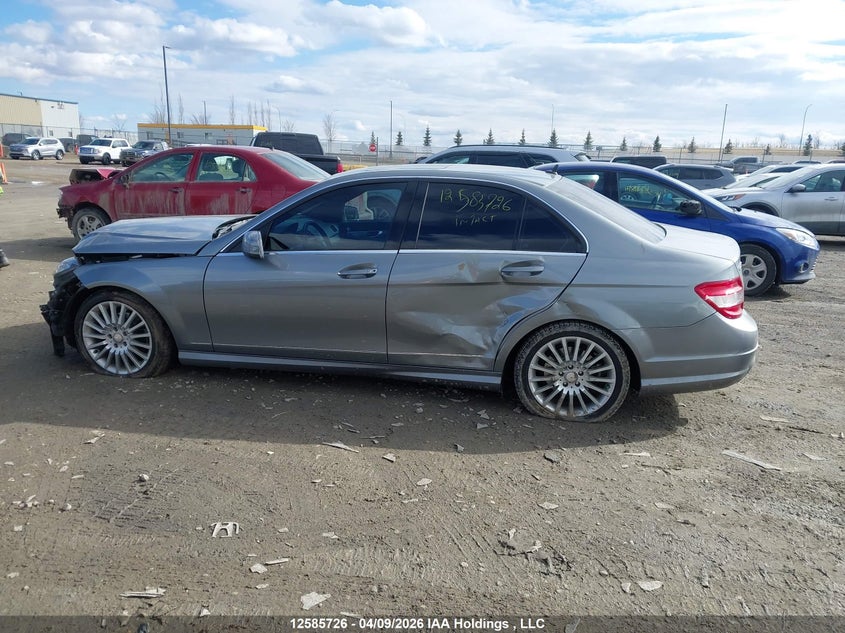 2011 Mercedes-Benz C 250 4Matic VIN: WDDGF8FB8BF537452 Lot: 12585726