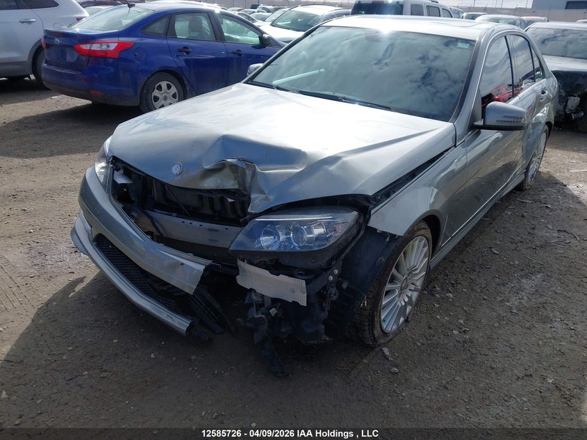 2011 Mercedes-Benz C 250 4Matic VIN: WDDGF8FB8BF537452 Lot: 12585726