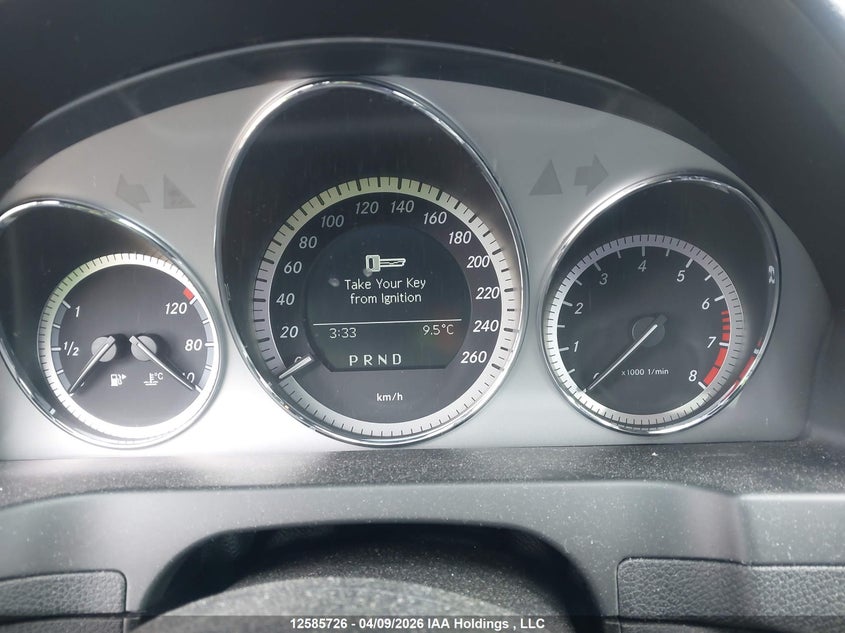 2011 Mercedes-Benz C 250 4Matic VIN: WDDGF8FB8BF537452 Lot: 12585726