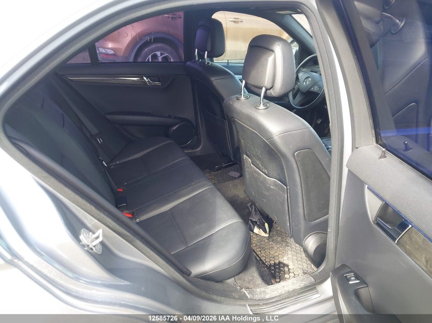 2011 Mercedes-Benz C 250 4Matic VIN: WDDGF8FB8BF537452 Lot: 12585726