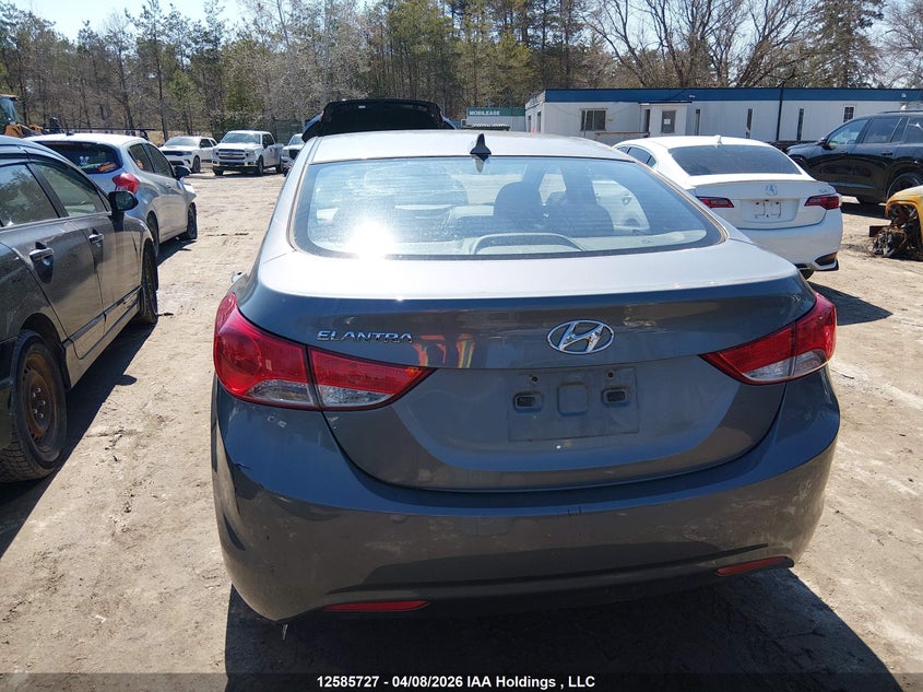 2013 Hyundai Elantra Gl VIN: 5NPDH4AE6DH281404 Lot: 12585727