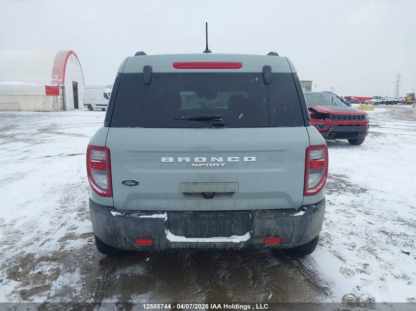 2024 Ford Bronco Sport Big Bend VIN: 3FMCR9B62RRE61041 Lot: 12585744