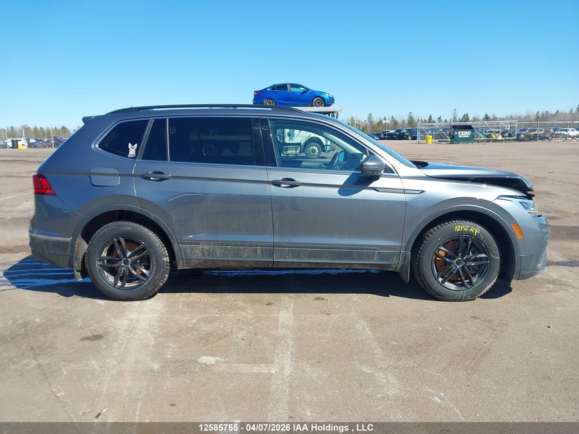 2022 Volkswagen Tiguan Comfortline VIN: 3VV2B7AX1NM125182 Lot: 12585755
