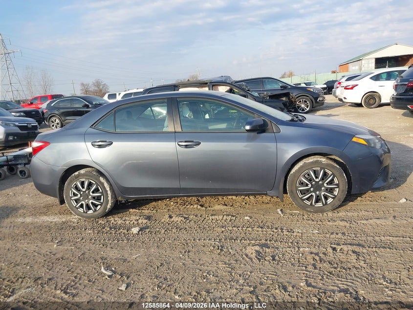 2016 Toyota Corolla VIN: 2T1BURHE7GC502845 Lot: 12585864