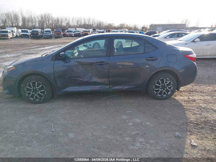 2016 Toyota Corolla VIN: 2T1BURHE7GC502845 Lot: 12585864