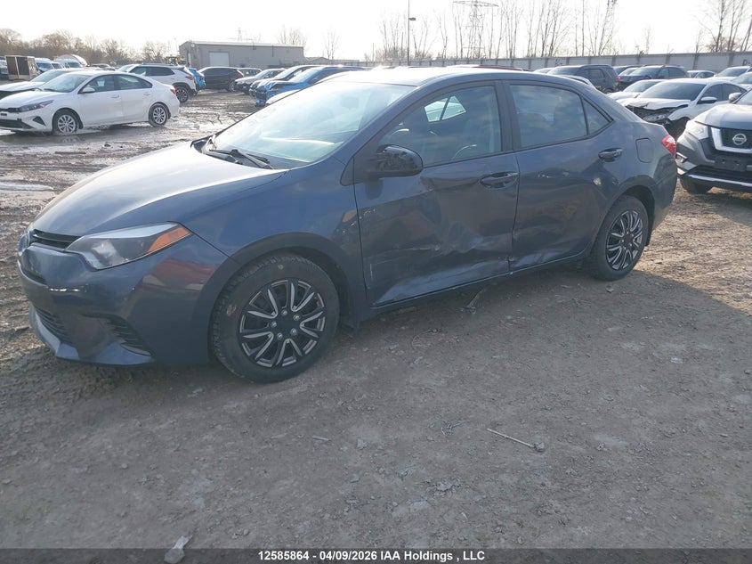 2016 Toyota Corolla VIN: 2T1BURHE7GC502845 Lot: 12585864
