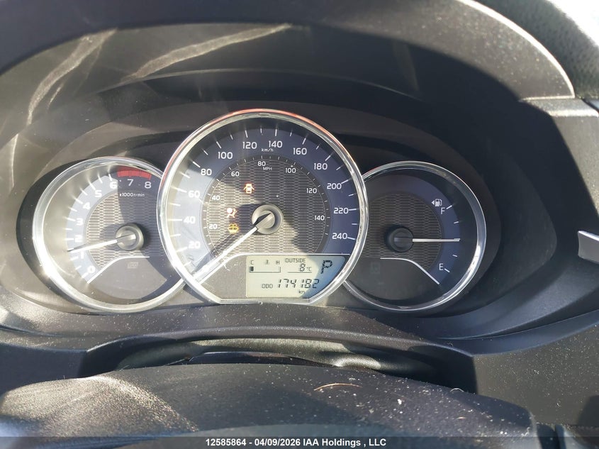 2016 Toyota Corolla VIN: 2T1BURHE7GC502845 Lot: 12585864