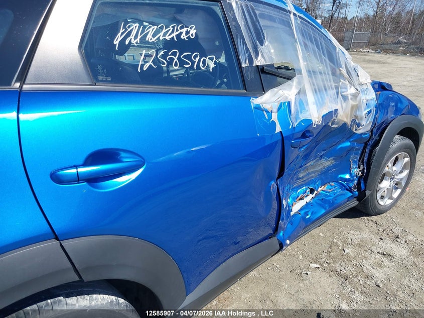 2016 Mazda Cx-3 VIN: JM1DKBC70G0100870 Lot: 12585907