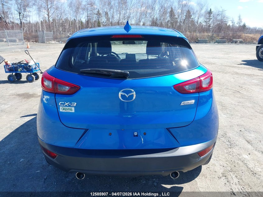 2016 Mazda Cx-3 VIN: JM1DKBC70G0100870 Lot: 12585907