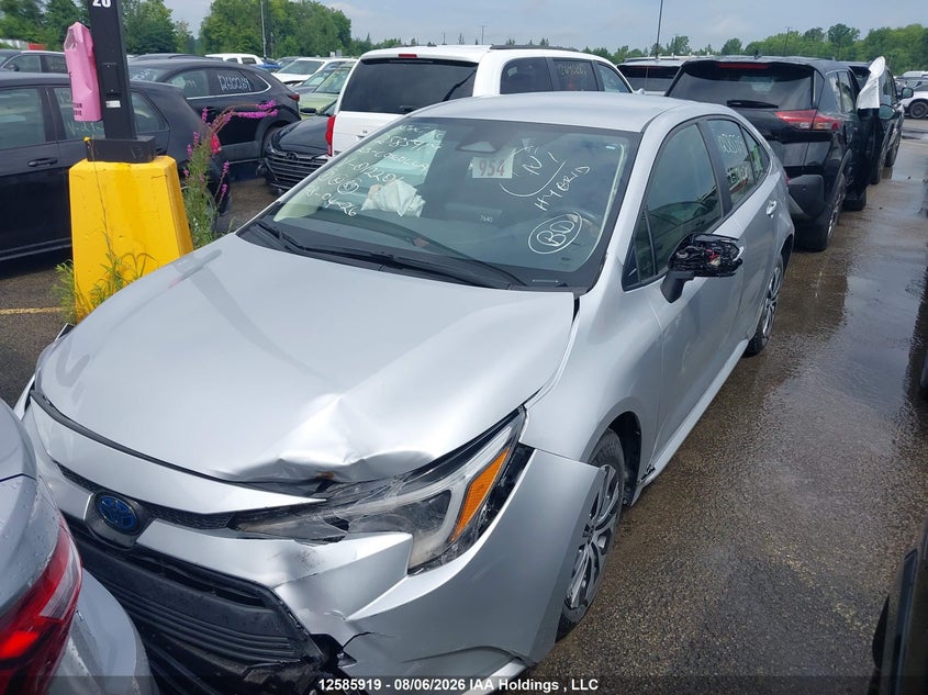 Vin: jtdbcmfe9p3012201, lot: 2981823, toyota corolla hybrid le 20232