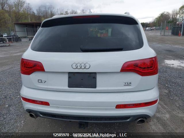 2015 Audi Q7 3.0 3.0 Tdi Vorsprung Edition white Lot 111012585970 Vin WA1WMCFE0FD017007