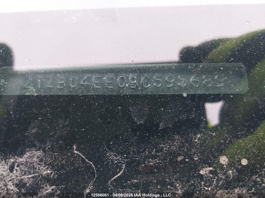 2011 Toyota Corolla S/Le VIN: 2T1BU4EE0BC595689 Lot: 12586061