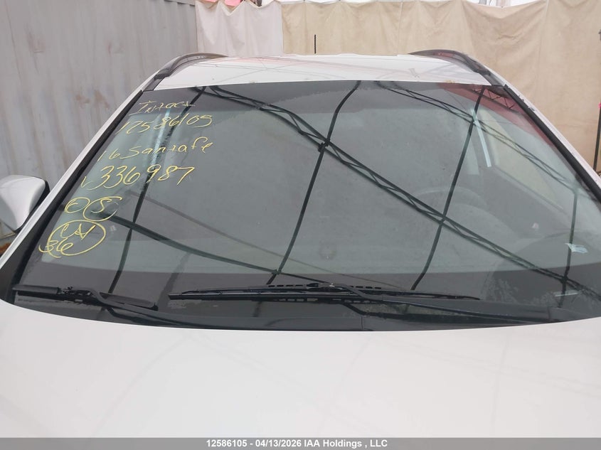 2016 Hyundai Santa Fe Sport VIN: 5XYZUDLB3GG336987 Lot: 12586105