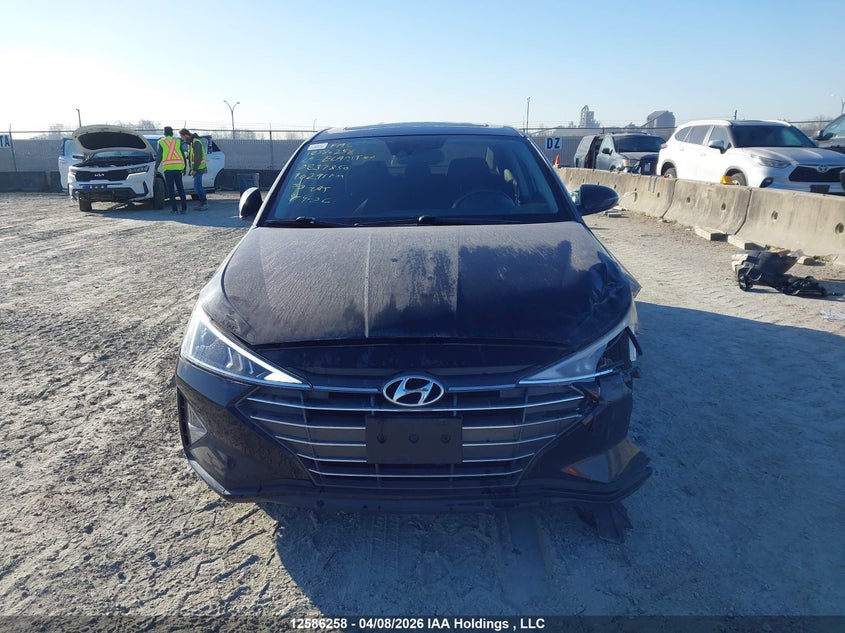 2019 Hyundai Elantra Sel/Value/Limited VIN: KMHD84LFXKU837850 Lot: 12586258