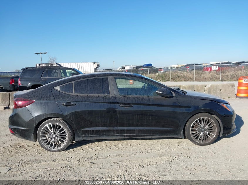 2019 Hyundai Elantra Sel/Value/Limited VIN: KMHD84LFXKU837850 Lot: 12586258