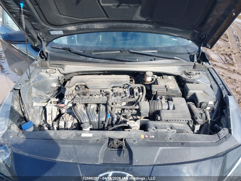 2022 Hyundai Elantra Preferred Ivt VIN: KMHLM4AG4NU215638 Lot: 12586281