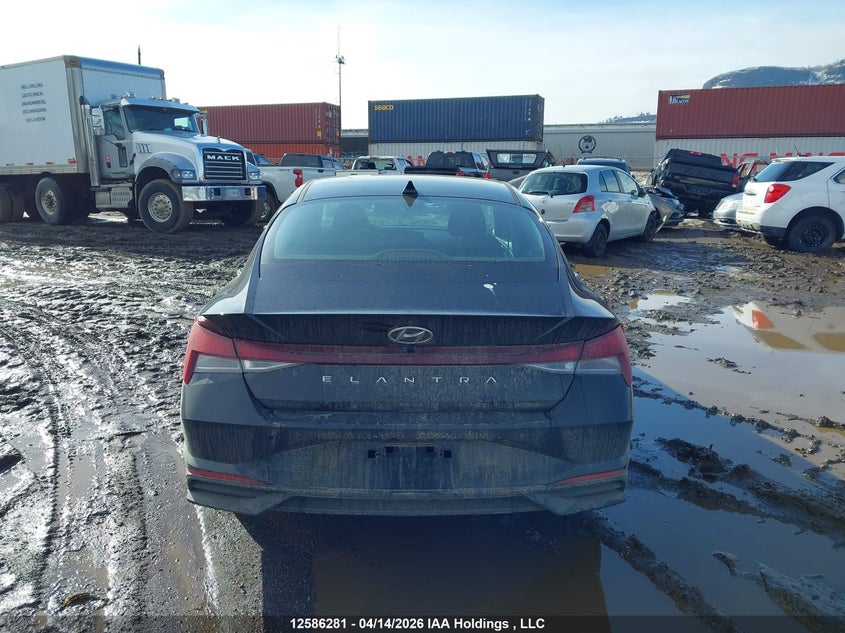 2022 Hyundai Elantra Preferred Ivt VIN: KMHLM4AG4NU215638 Lot: 12586281
