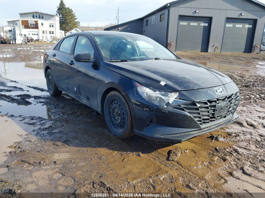 2022 Hyundai Elantra Preferred Ivt VIN: KMHLM4AG4NU215638 Lot: 12586281