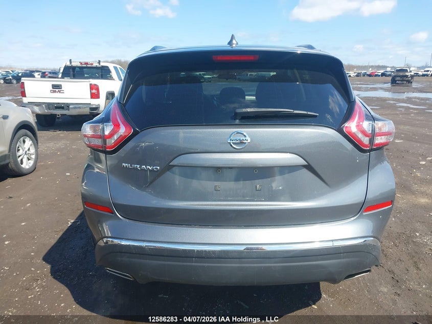 2017 Nissan Murano S/Sl/Sv/Platinum VIN: 5N1AZ2MG1HN131445 Lot: 12586283