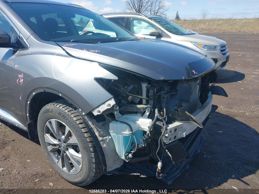 2017 Nissan Murano S/Sl/Sv/Platinum VIN: 5N1AZ2MG1HN131445 Lot: 12586283