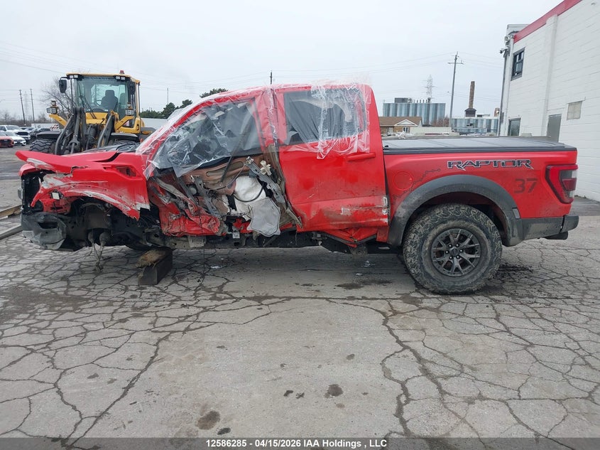 2022 Ford F150 Raptor VIN: 1FTFW1RG8NFC02748 Lot: 12586285