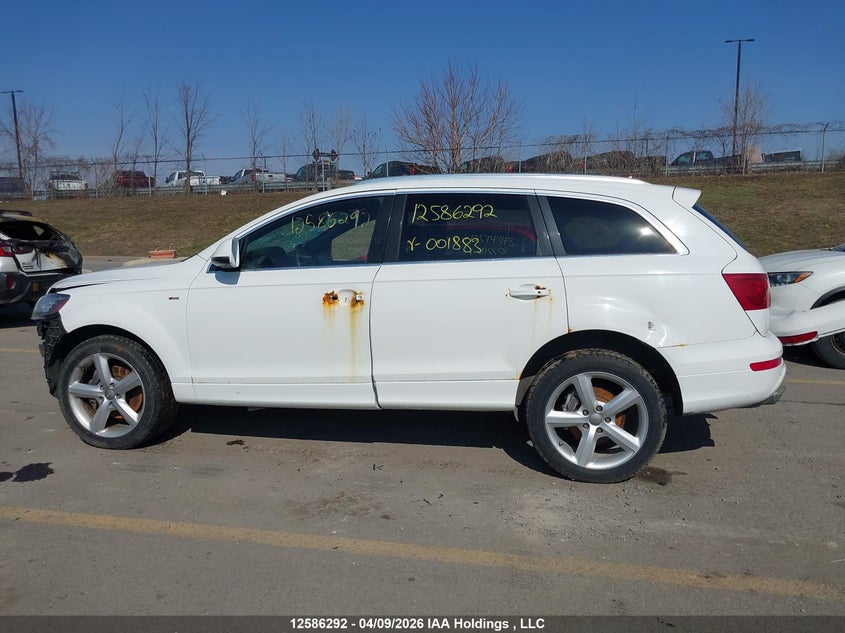 2012 Audi Q7 Prestige VIN: WA1WMCFE7CD001883 Lot: 12586292