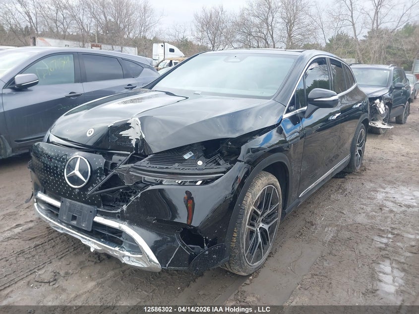 2024 Mercedes-Benz Eqe 350 4Matic, All Over, IAAI, VIN 4JGGM1CB1RA056490 — photo 2