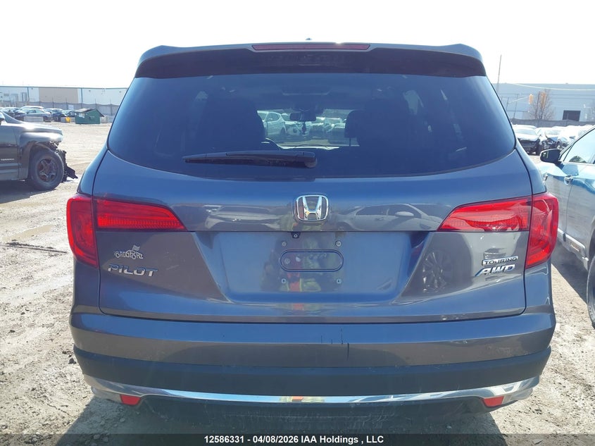 2017 Honda Pilot Touring VIN: 5FNYF6H95HB508341 Lot: 12586331