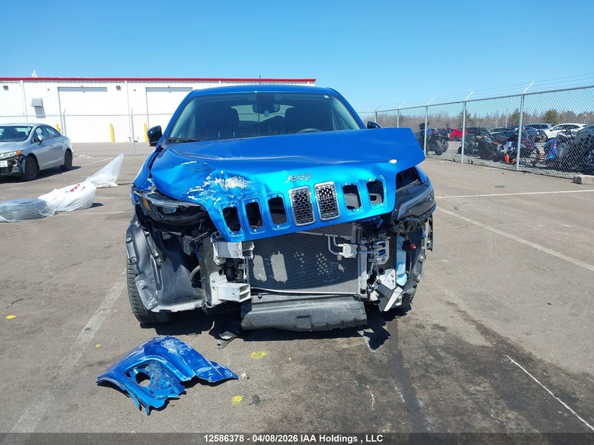 2022 Jeep Cherokee Sport VIN: 1C4PJMAB7ND549486 Lot: 12586378