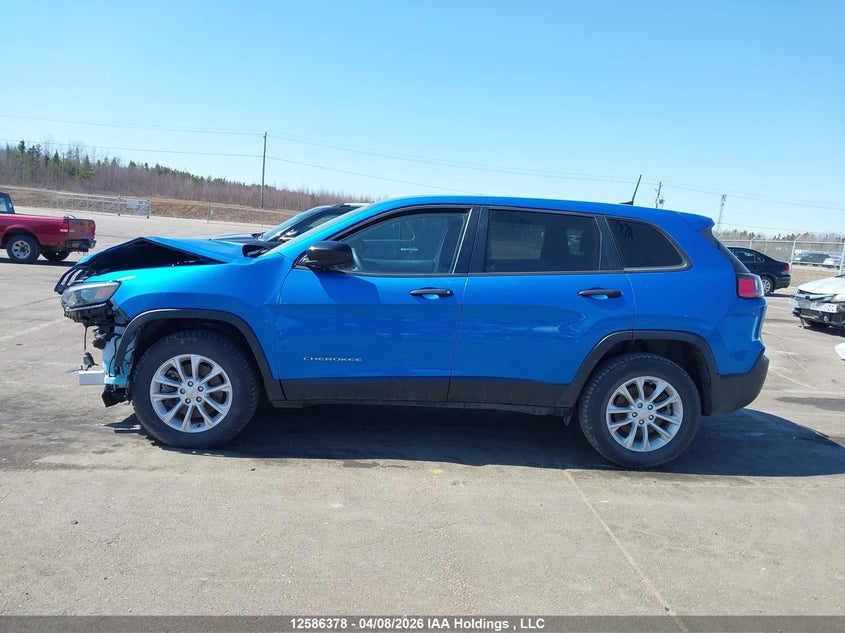 2022 Jeep Cherokee Sport VIN: 1C4PJMAB7ND549486 Lot: 12586378