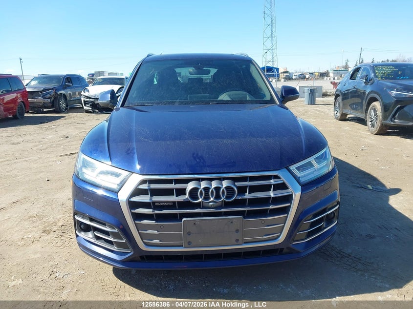 2018 Audi Q5 Technik S-Line VIN: WA1FNAFY1J2037198 Lot: 12586386