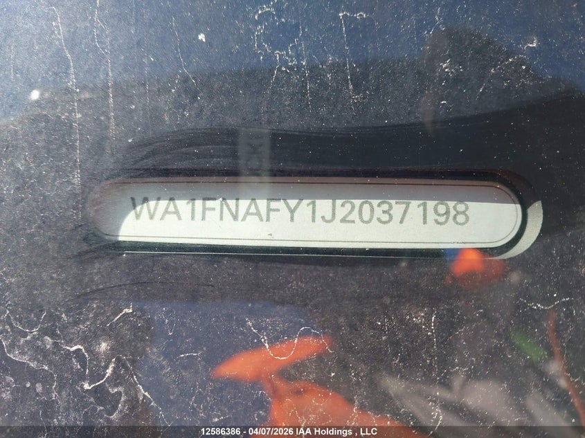 2018 Audi Q5 Technik S-Line VIN: WA1FNAFY1J2037198 Lot: 12586386