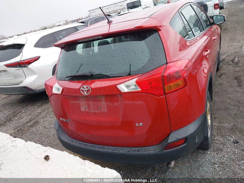 2015 Toyota Rav4 Le VIN: 2T3ZFREV4FW189545 Lot: 12586401